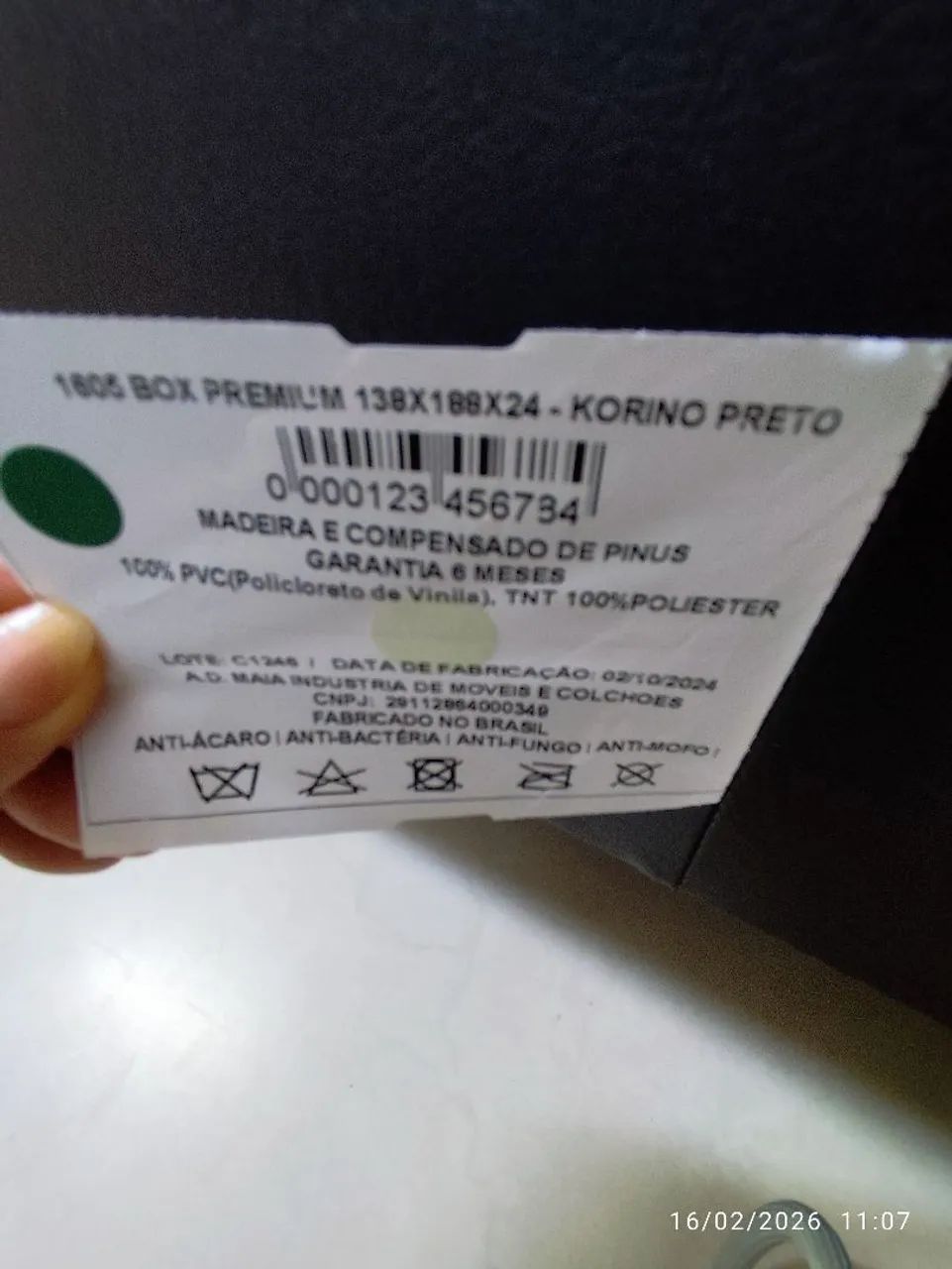 Cama box CASAL quase sem uso - Foto 2