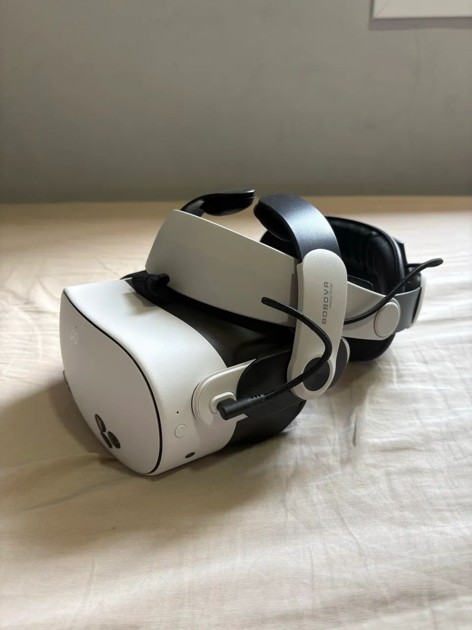 Óculos VR Meta Quest 3s + headstrap com bateria extra - Foto 5