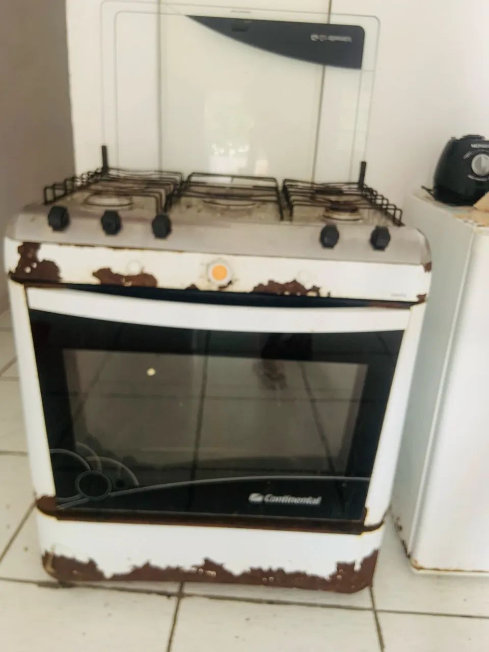 Fogão usado 5 bocas