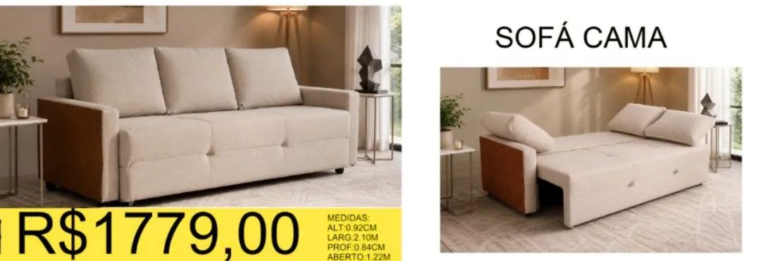 SOFA A PRONTA ENTREGA