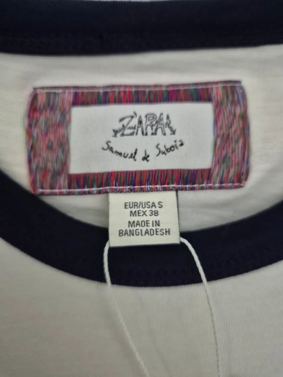 Camiseta Ringer Tee Zara - Foto 3