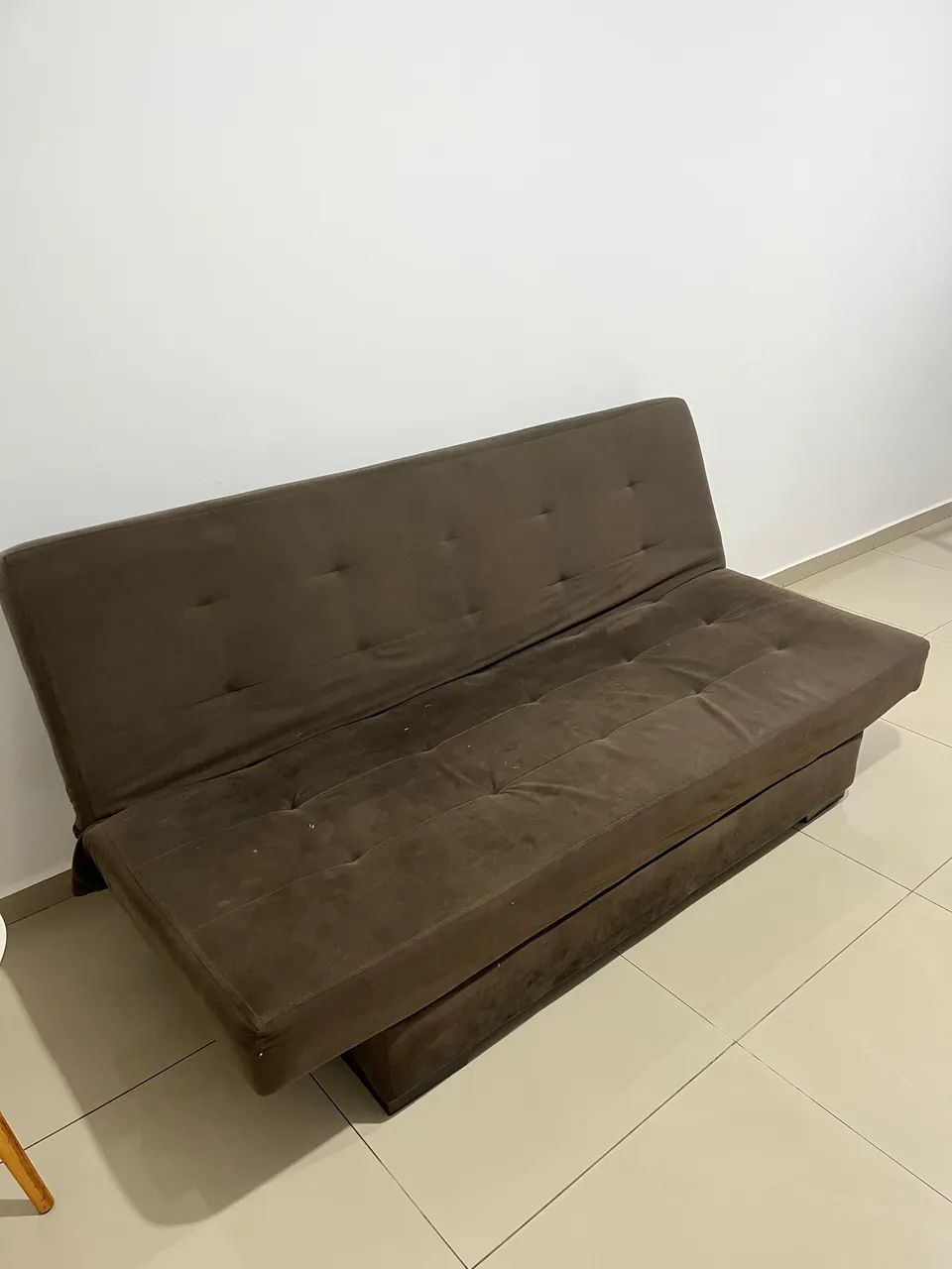 Sofá cama marrom - Foto 2
