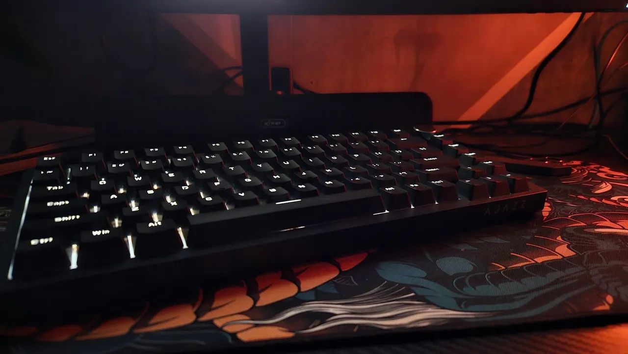 ? TECLADO GAMER MECÂNICO ? RED SWITCH ? - Foto 4