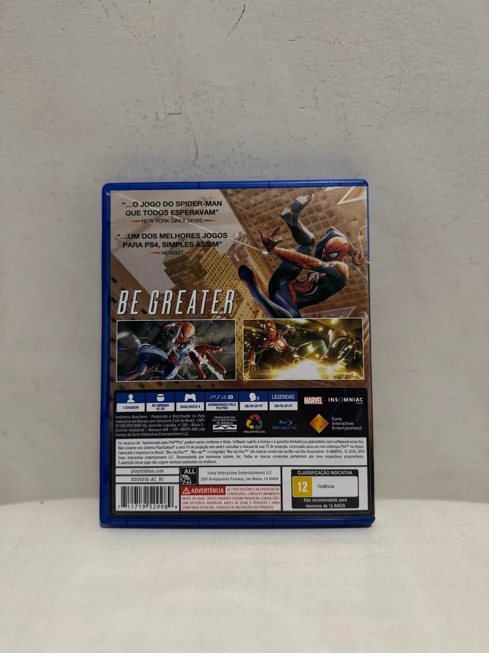 Jogo Marvel?s Spiderman PS4 Usado - Foto 2