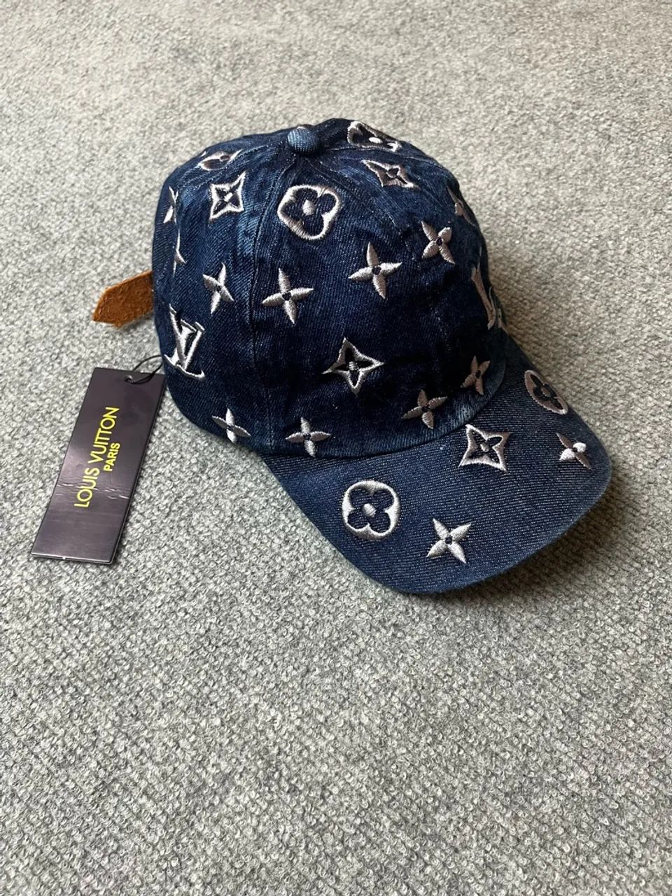Boné Louis Vuitton Monogram Azul Marinho