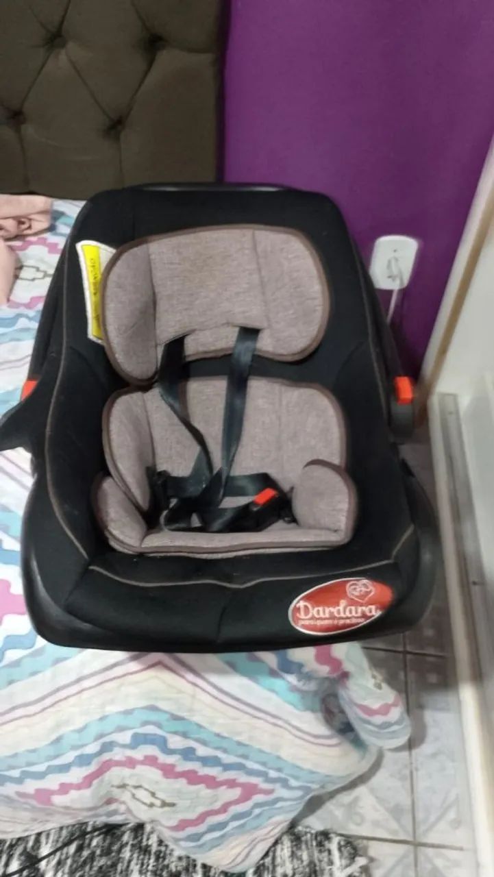 Carrinho de bebê Moisés com Bebê conforto  - Foto 3