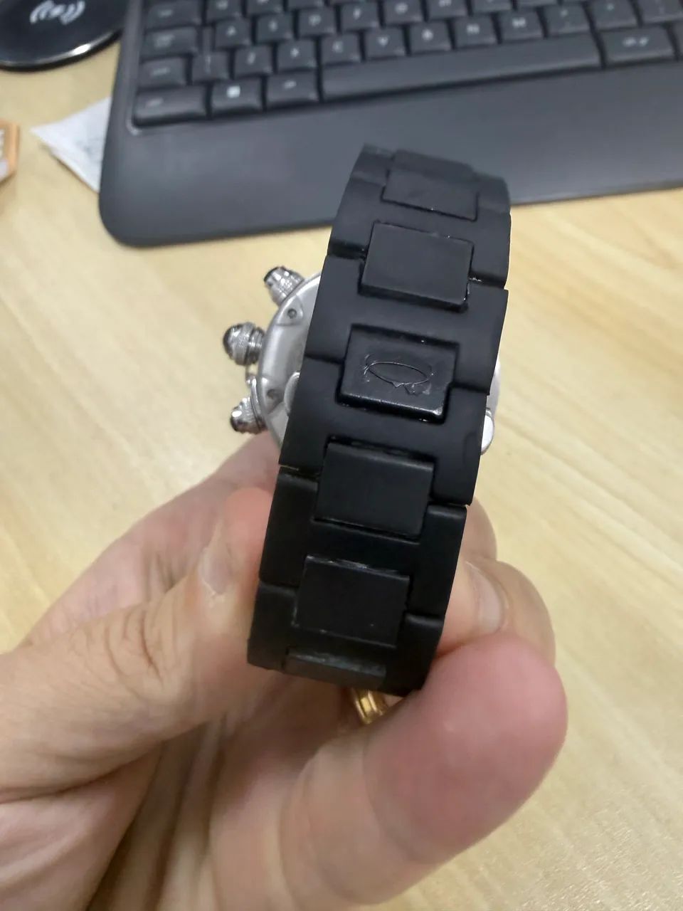 relógio cartier pasha chronograph automático - Foto 4