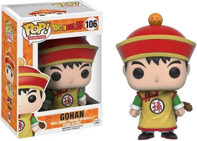Funko Pop Dragon Ball Z! Gohan #106 - Hobbies e coleções - Enseada