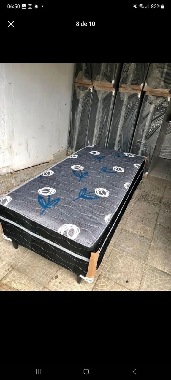 Cama box casal - Nova ( D33 - Espuma 16)