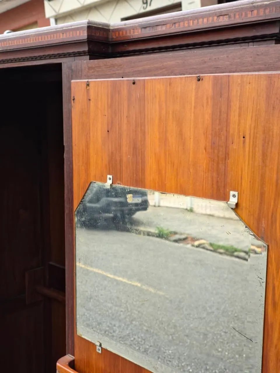 Guarda Roupa Centenario 1 Porta em madeira Ipê Maciço - Foto 2