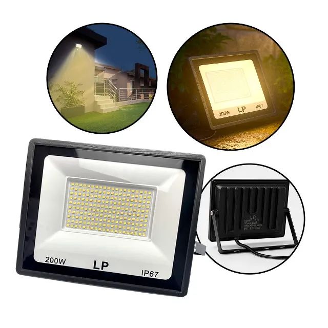 Refletor Led Branco Quente [200W]  - Foto 3