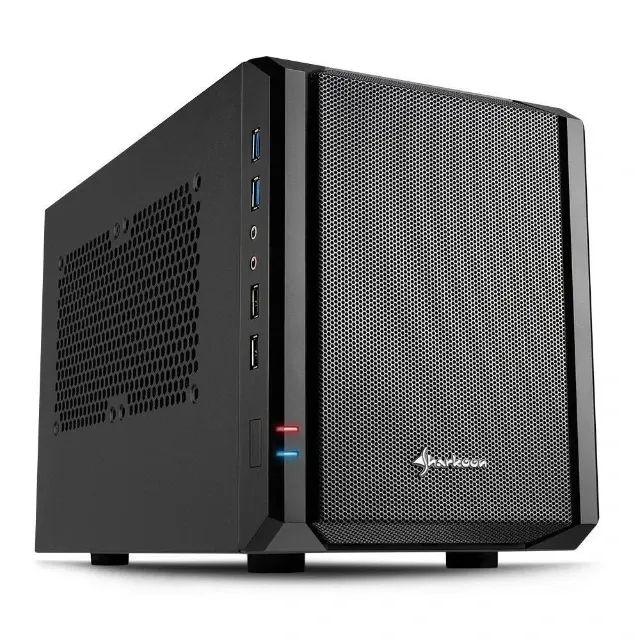 Gabinete Sharkoon Mini ITX QB ONE Novo - Foto 5