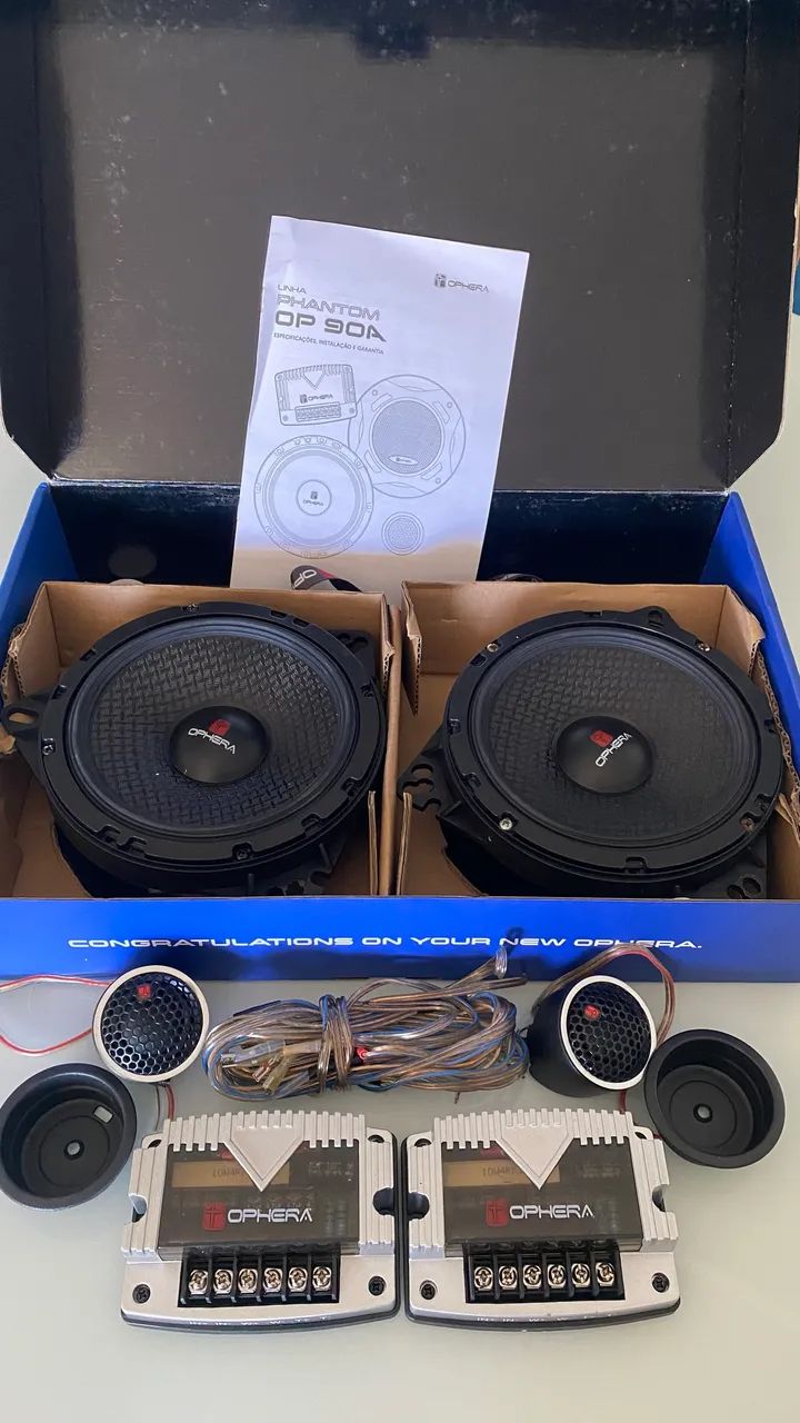 Auto falantes Ophera. Kits Ophera 2 vias e Coaxial. - Foto 2