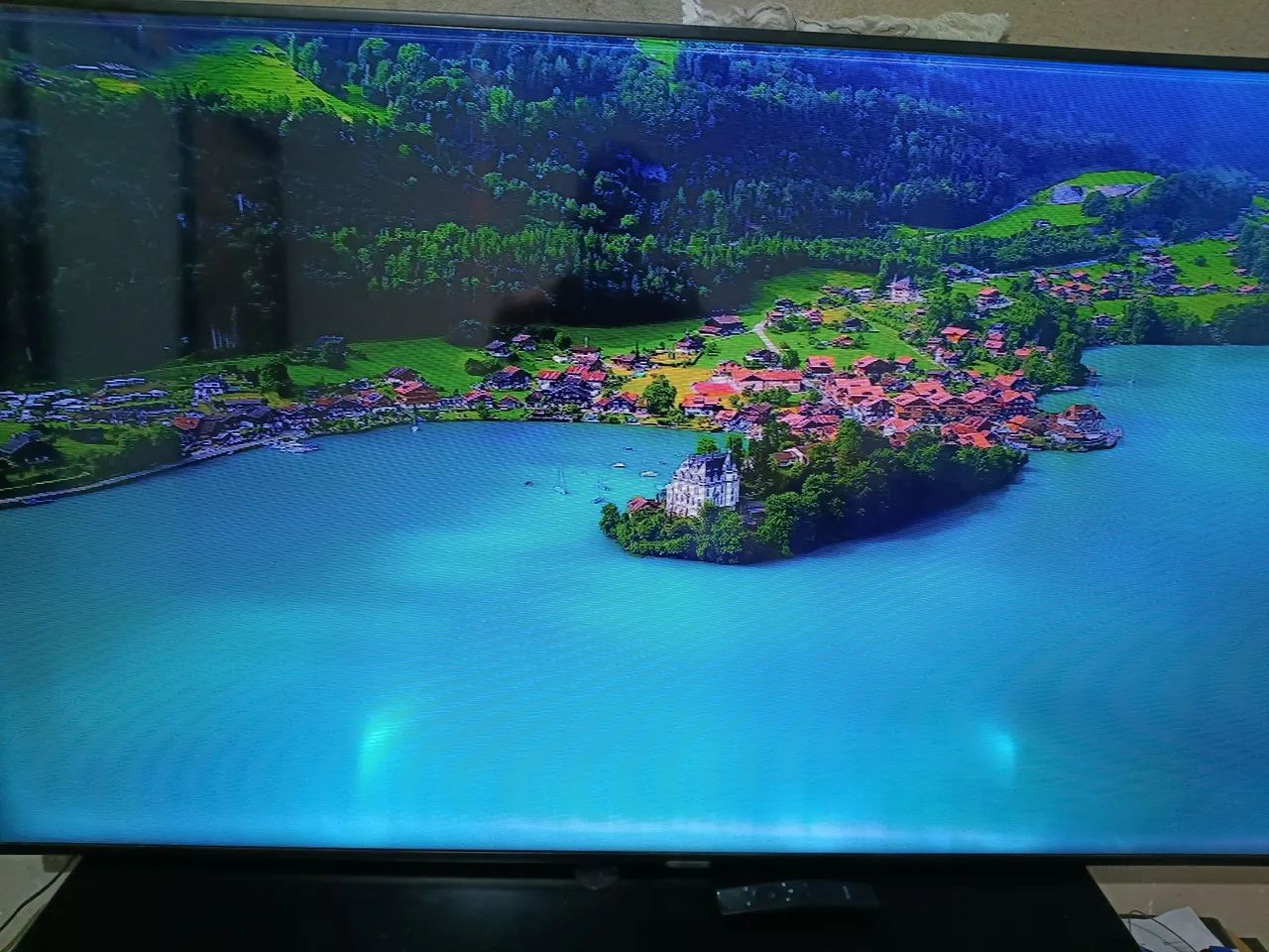 Tv Samsung 65 polegadas com defeito 