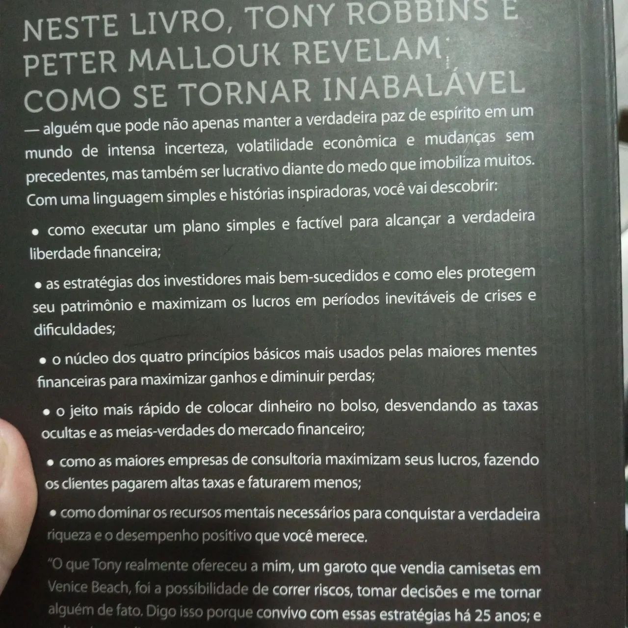 Inabalável tonny robbins - Foto 2