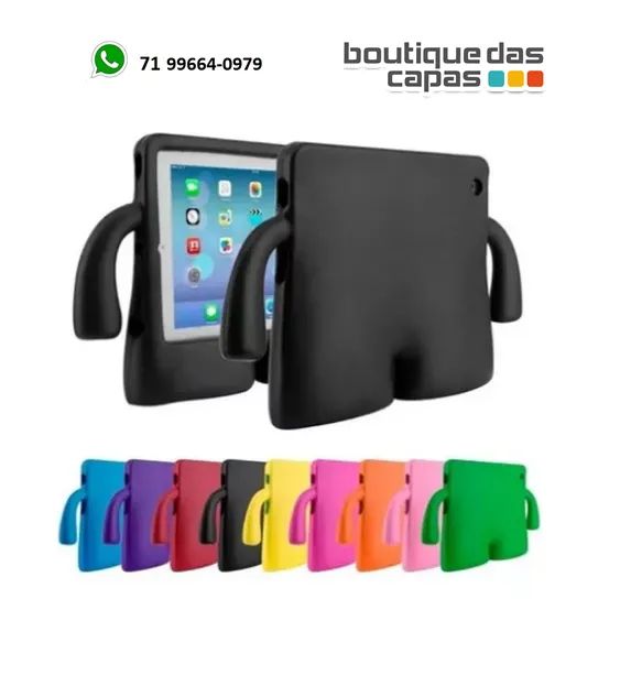 CAPA INFANTIL IBUY BRAÇOS SAMS TAB A9 8.7 X110 X115 TAB A 8.0 A7 LITE T225 T220 T295 T385 - Foto 3