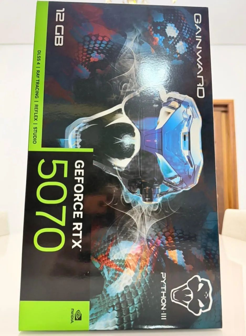Placa de vídeo Nvidia GeForce RTX 5070 Python - Foto 4