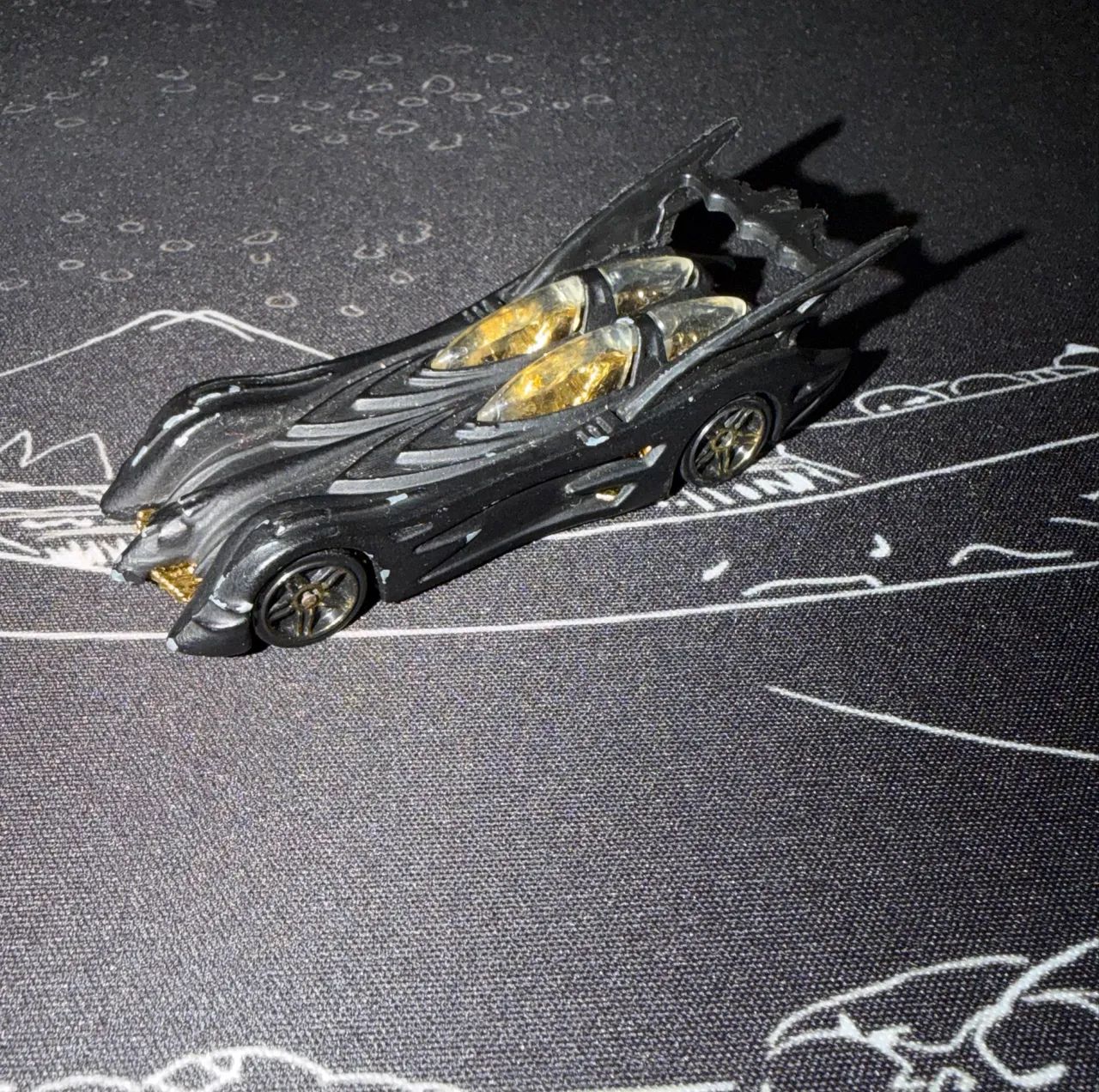 HOTWHEELS BATMÓVEL 1989