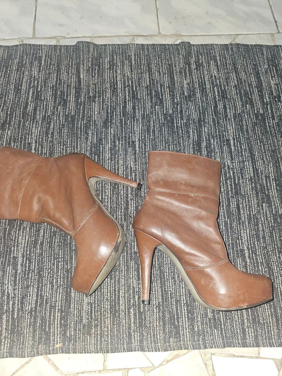 Bota de couro legítima  - Foto 3