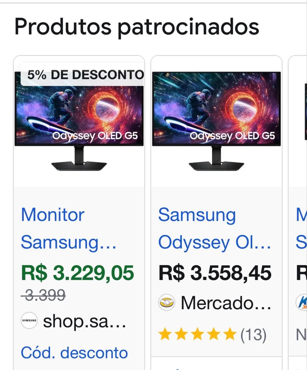Monitor Oled Odyssey G5 Samsung - Foto 5