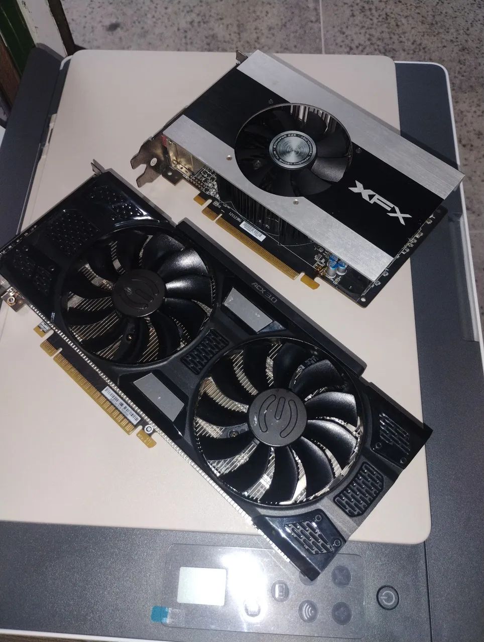 Placa de vídeo com defeito