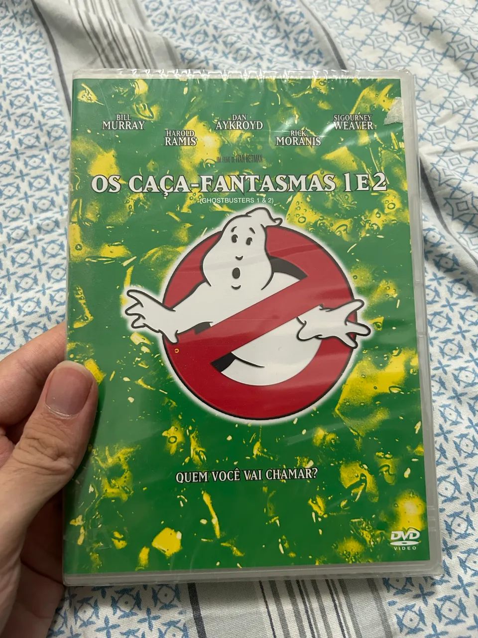 Os caça fantasmas 1 e 2 (Ghostbusters) - DVDs