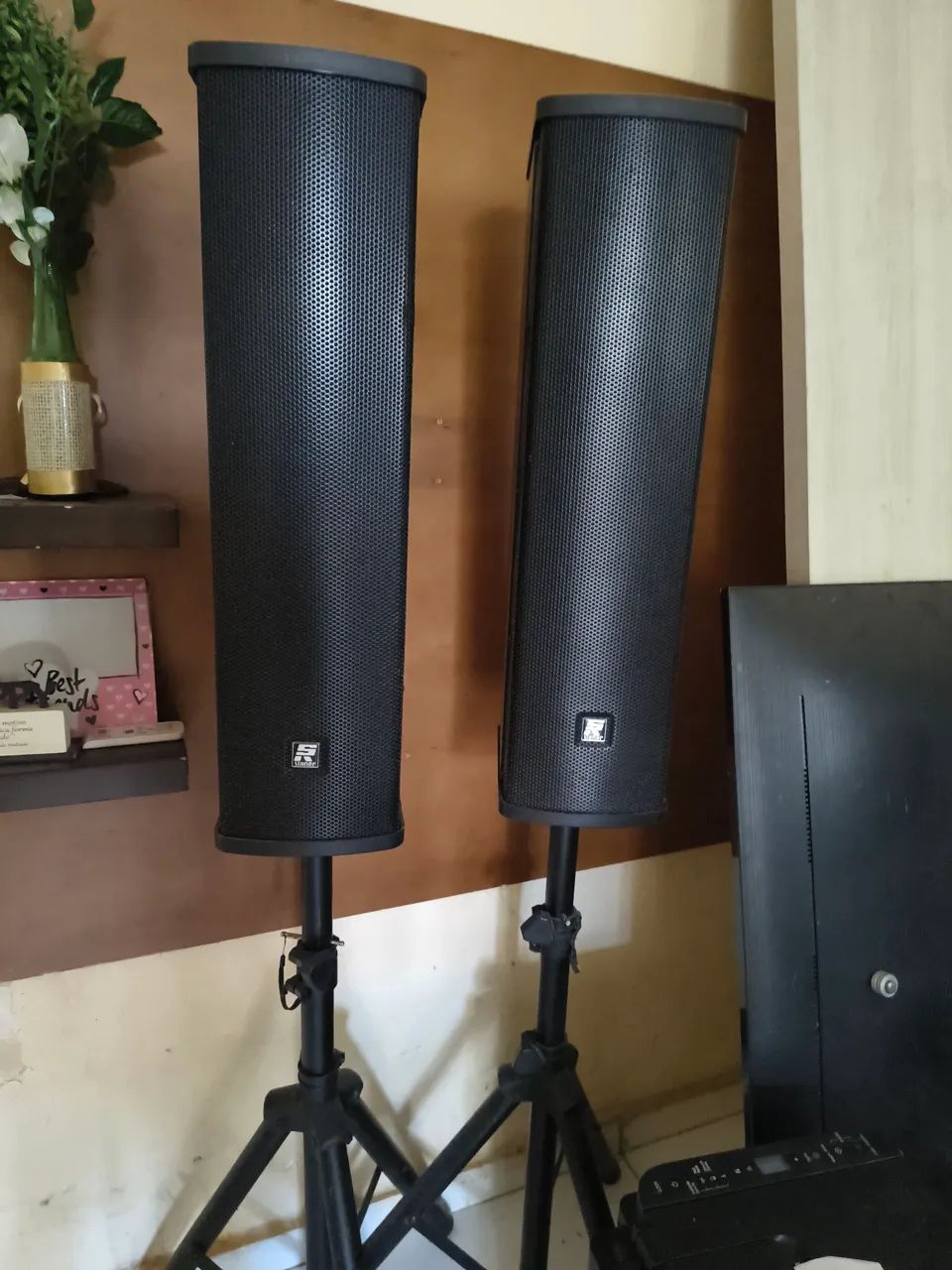 Caixa de som profissional para Studiove eventos.