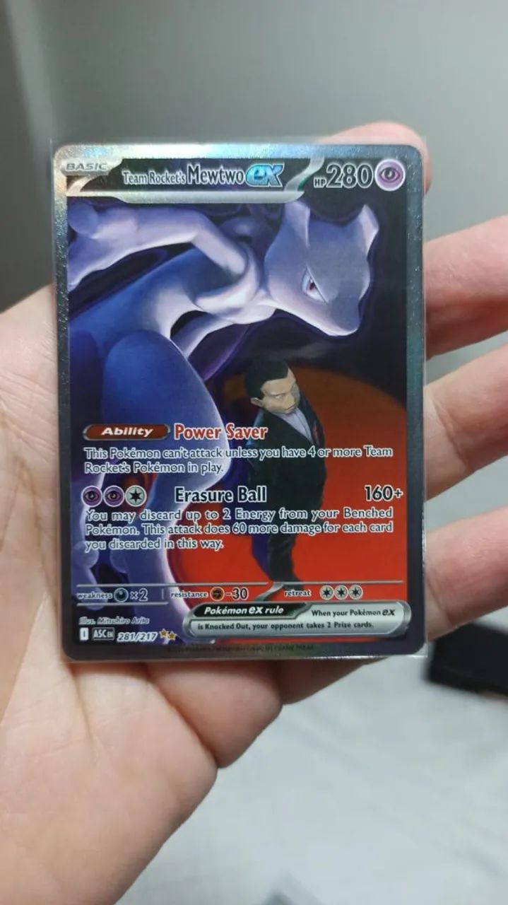 Mewtwo da equipe Rocket em inglês
