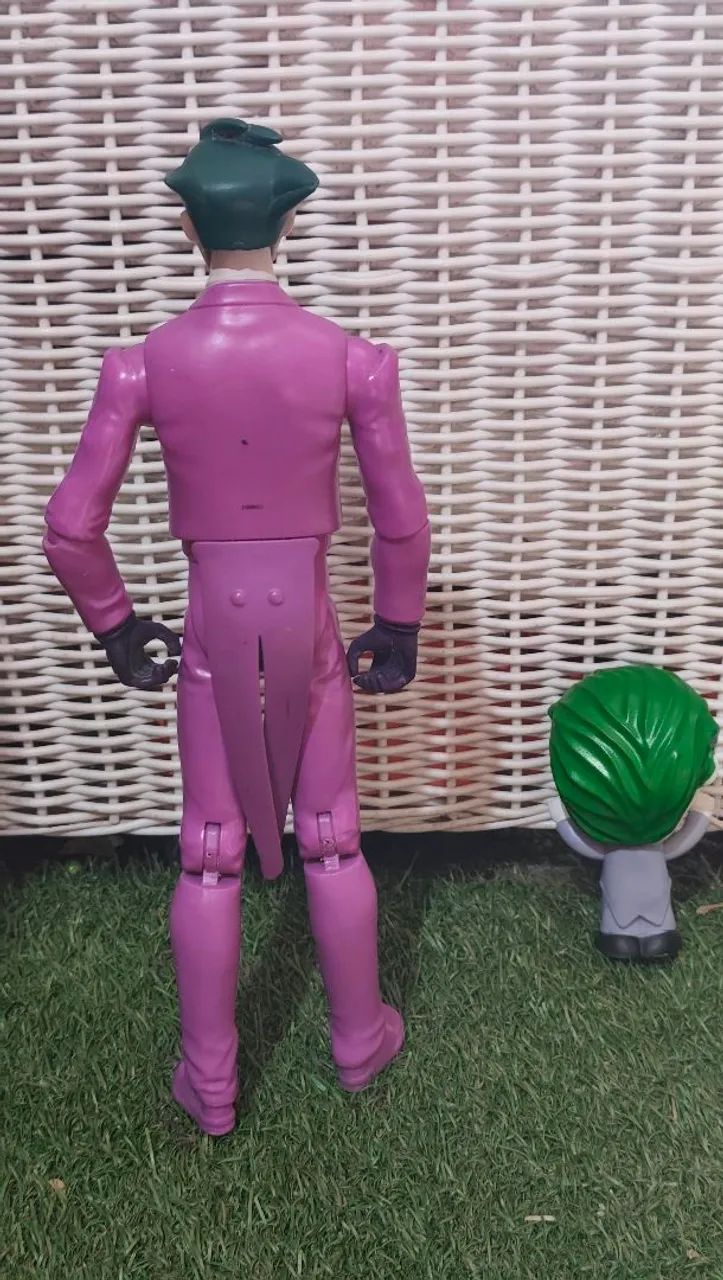 Boneco Coringa Hasbro 30 cm + Mini Coringa McDonald?s 10 cm - Foto 3