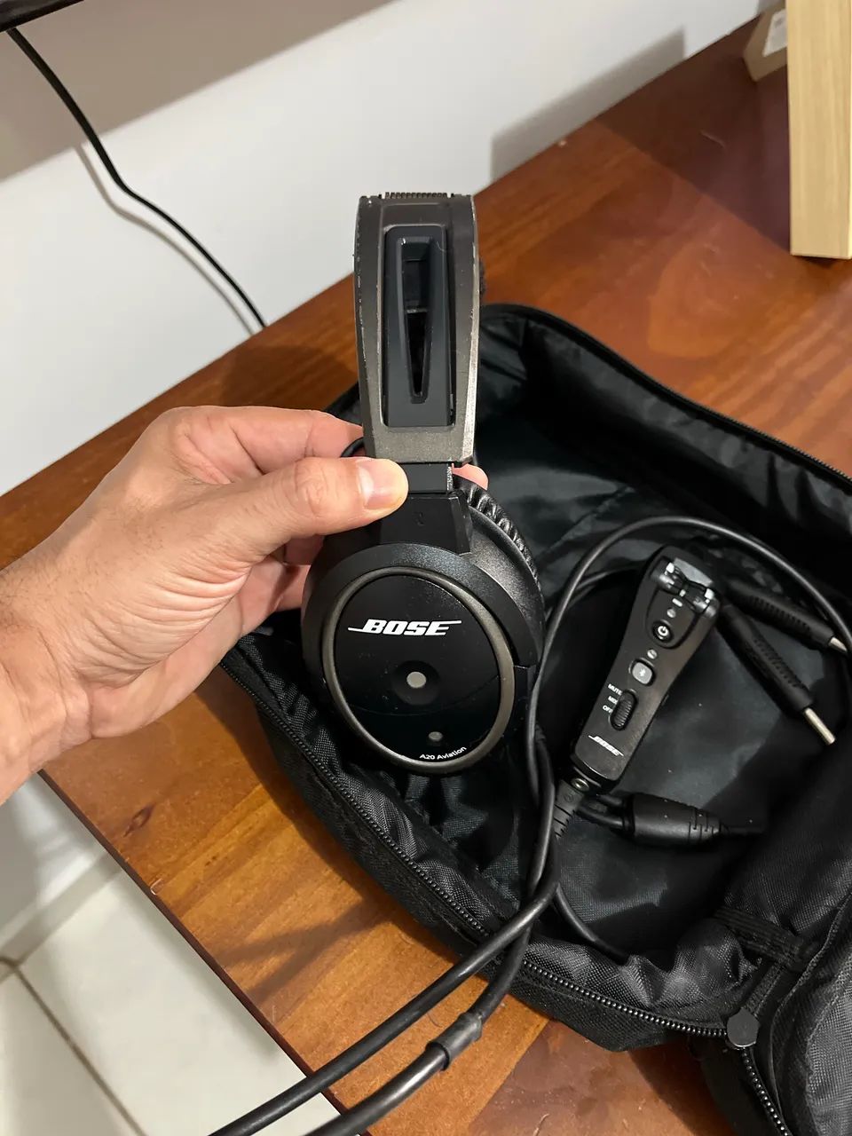 Fone Bose A20 Bluetooth Dual Plug - Foto 2