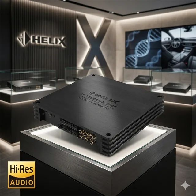 HELIX Amplificador com DSP - V TWELVE DSP MK2 - Processador de
