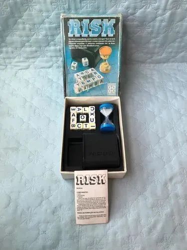 Jogo Risk da Grow - Raridade 1986