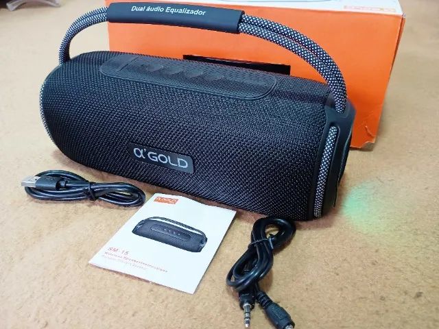 Caixa de som 60W - Bluetooth - Resistente a Água - Foto 2
