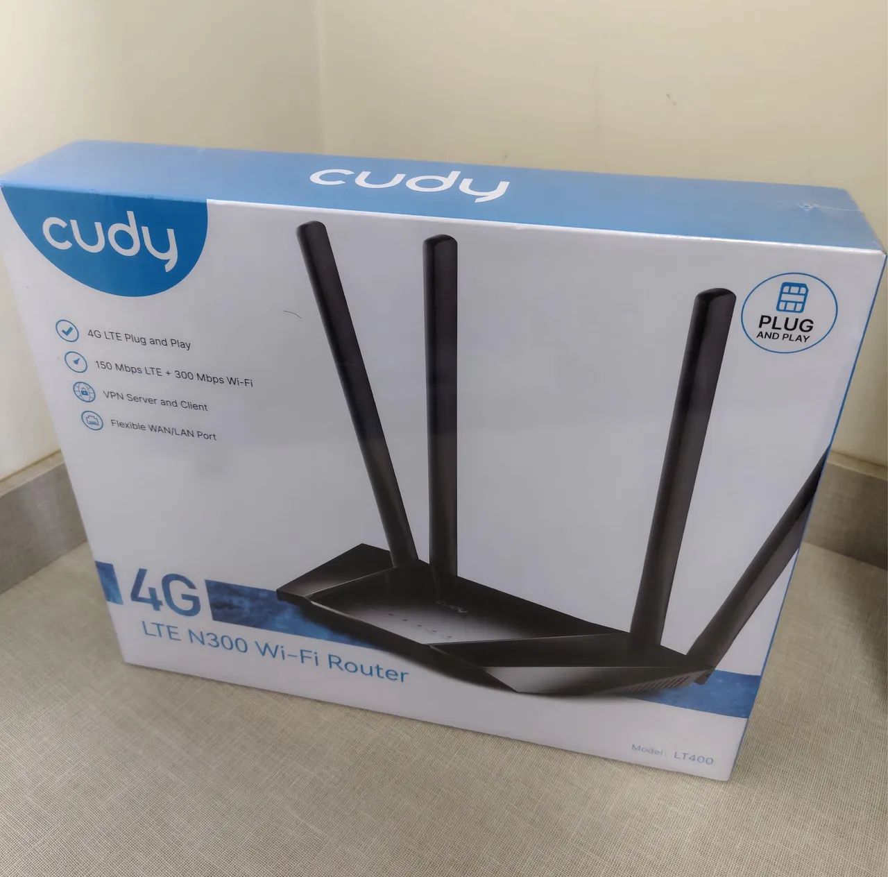 Roteador 4G Wi-Fi Cudy LT400