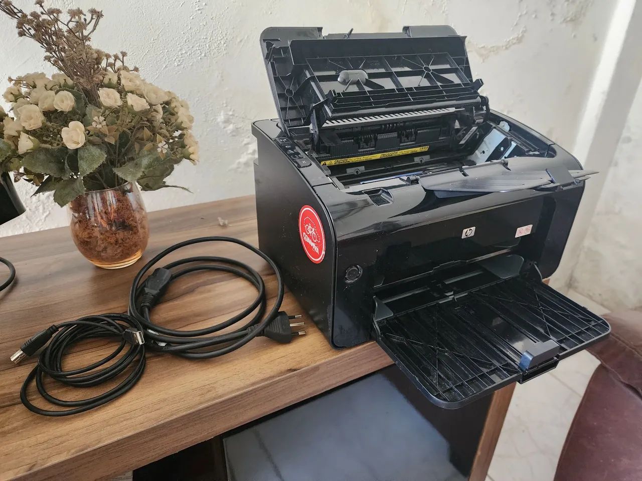Impressora HP LaserJet p1102w  - Foto 2