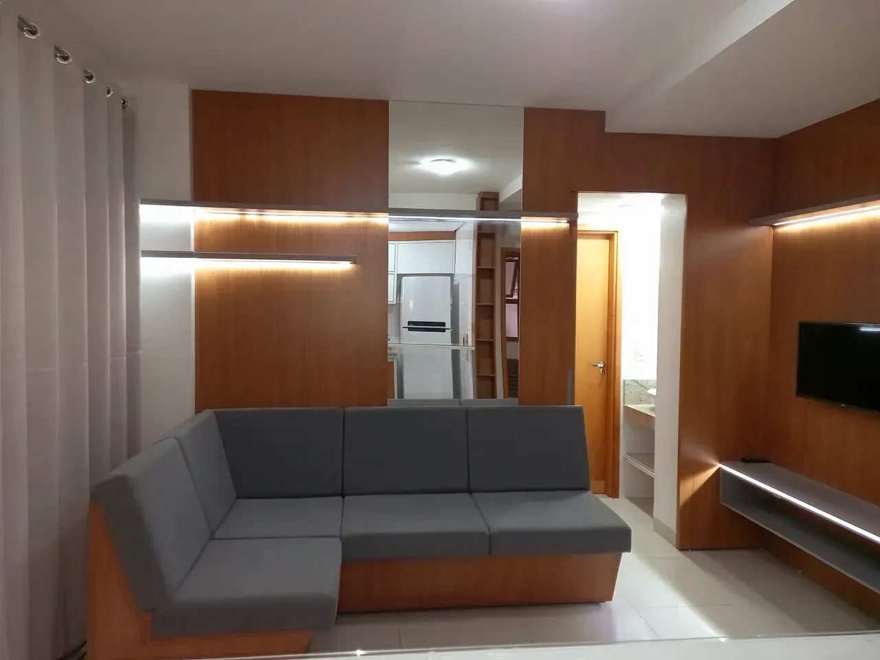 Apartamento 1 Quarto Mobiliado 105 Norte - Foto 5