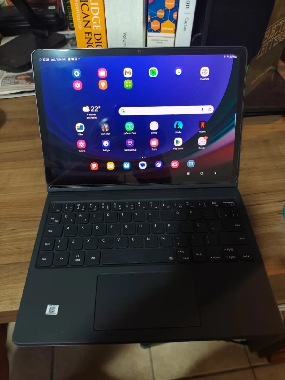 Tablet Samsung Galaxy Tab S9 256gb 12gb Ram Tela 11 Polegadas Cor Grafite - Excelente