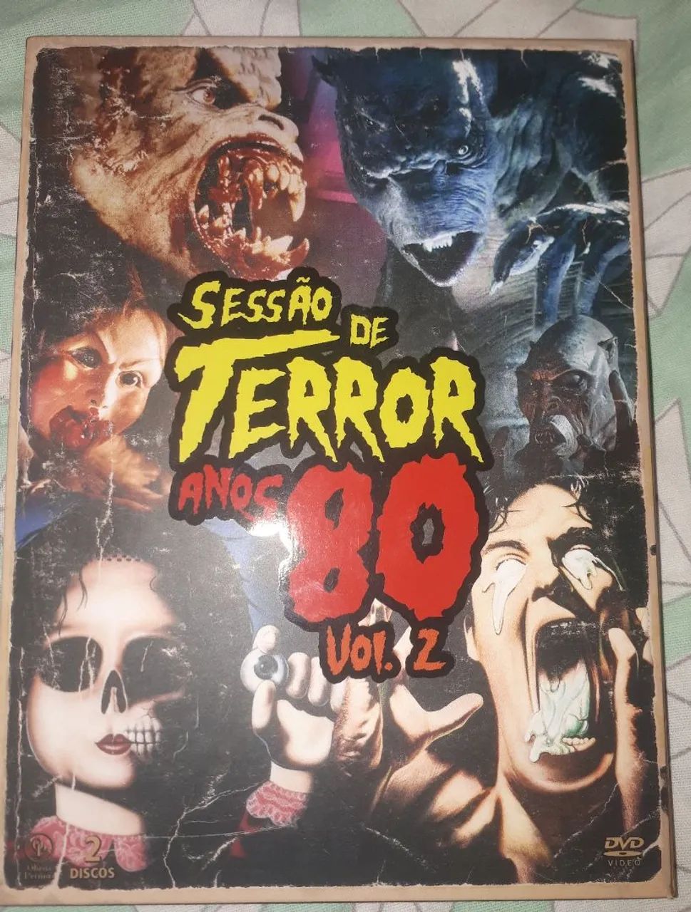 Dvd Sessão  Terror anos 80 Vol.2