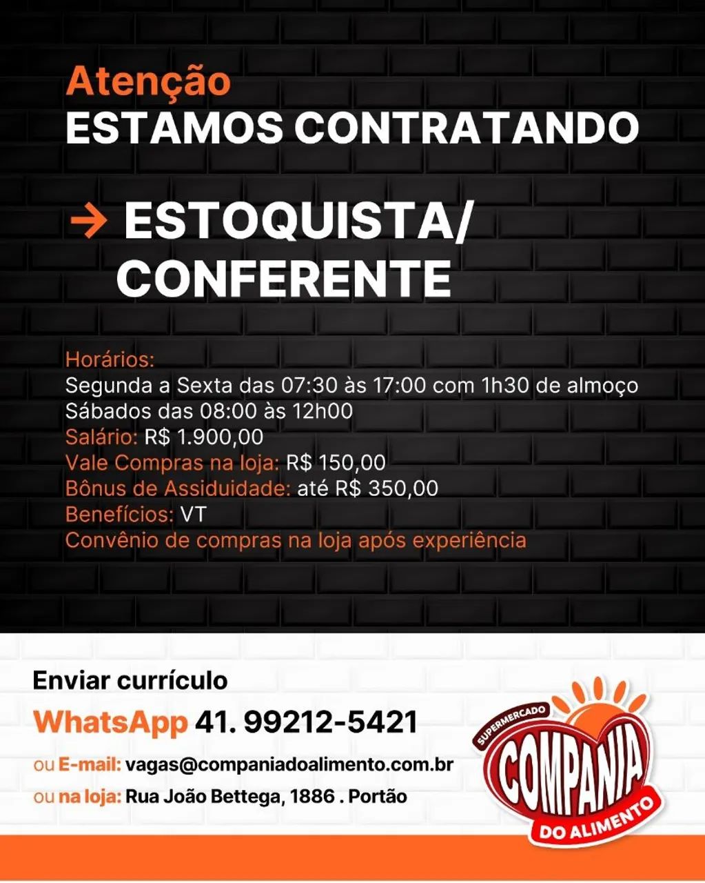 Supermercado contrata - Foto 4
