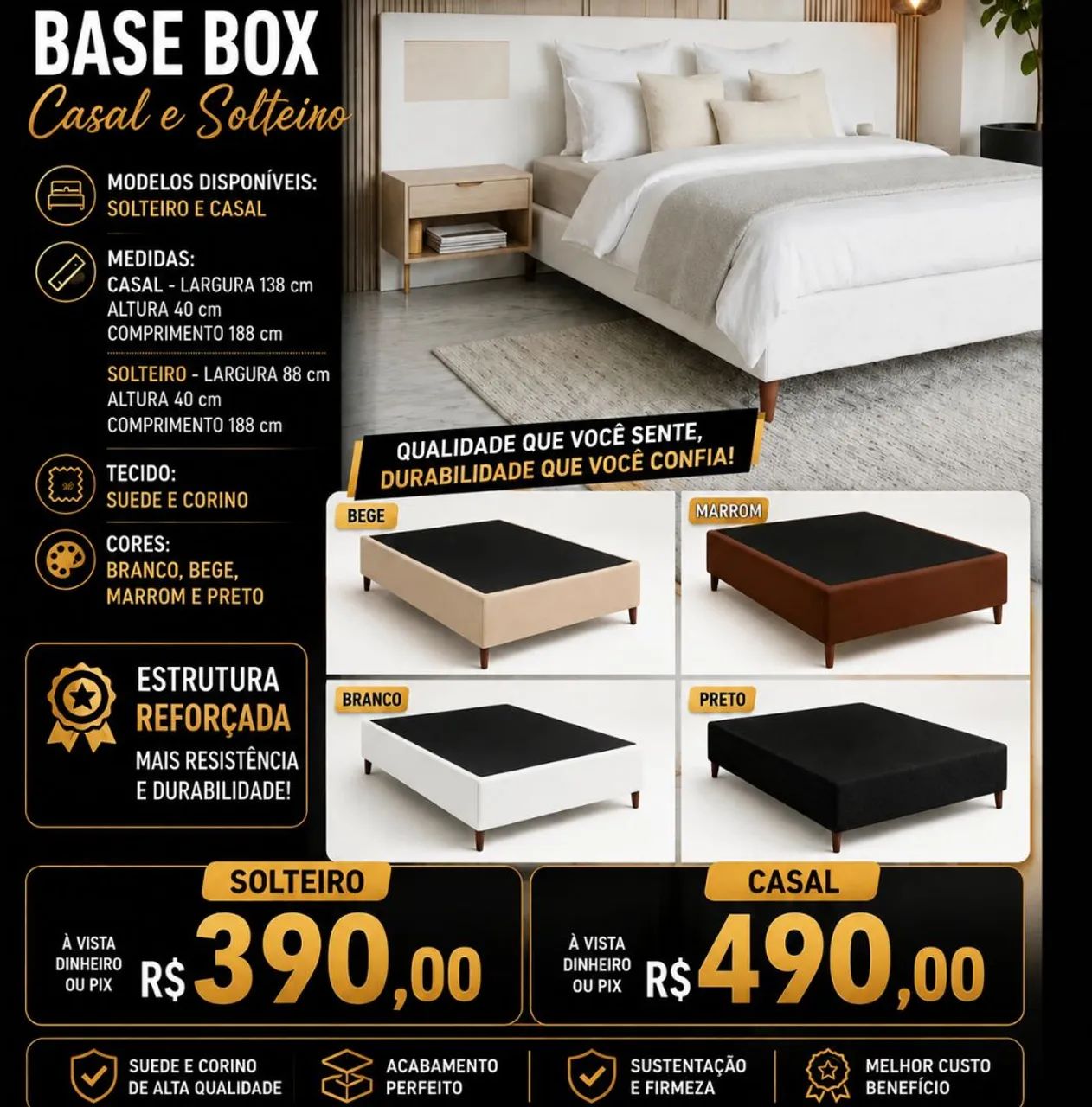 Mega promoção de Base Box A Pronta Entrega!!