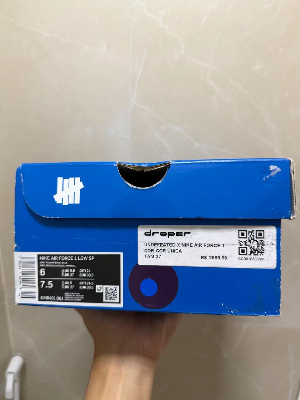 Nike Air force 1 Undefeated - Foto 3