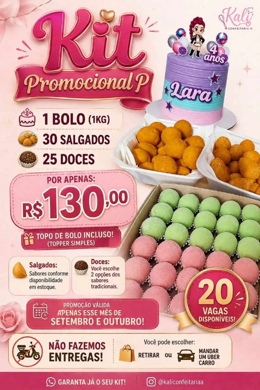 Kit PROMOCIONAL mes Setembro e Outubro
