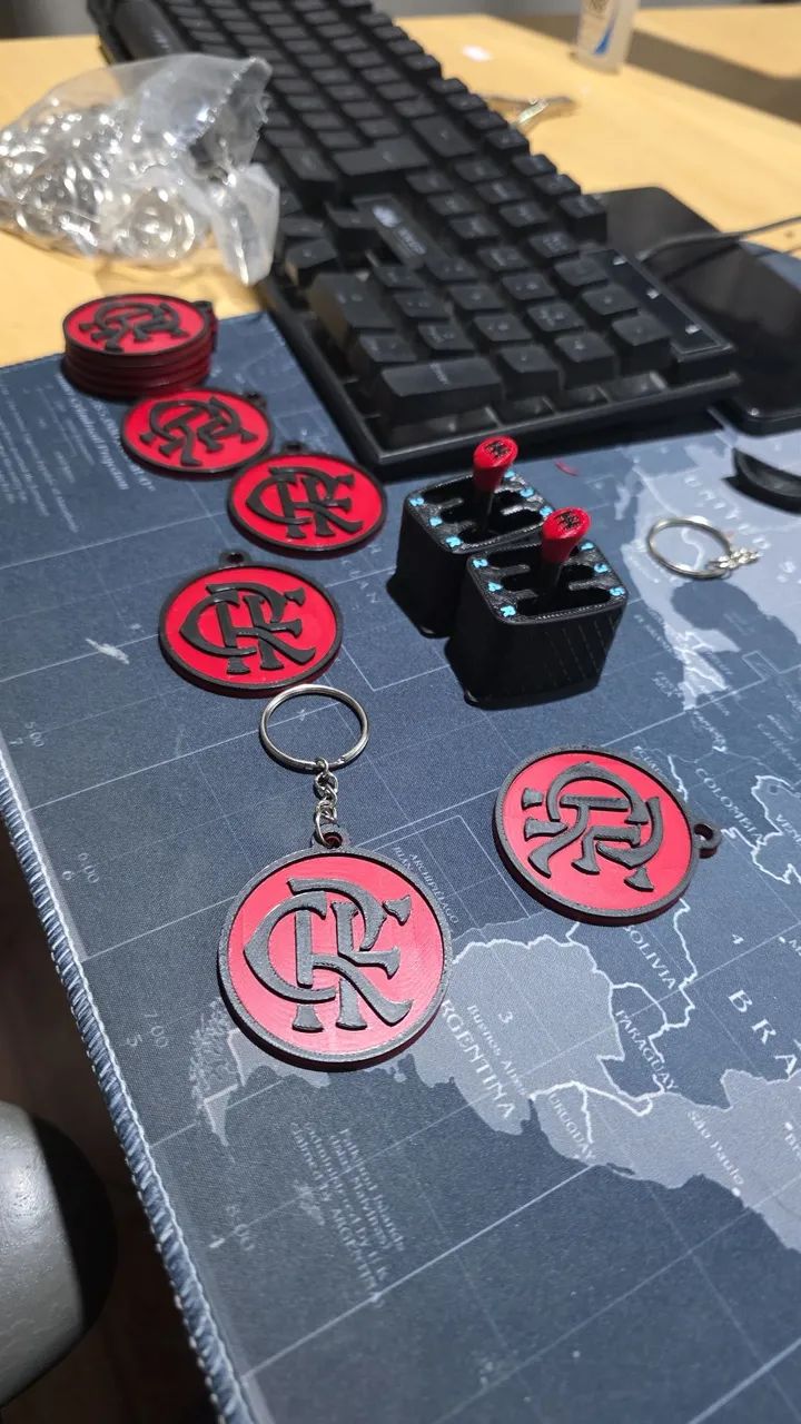 Chaveiros 3D - personalização  - Foto 4