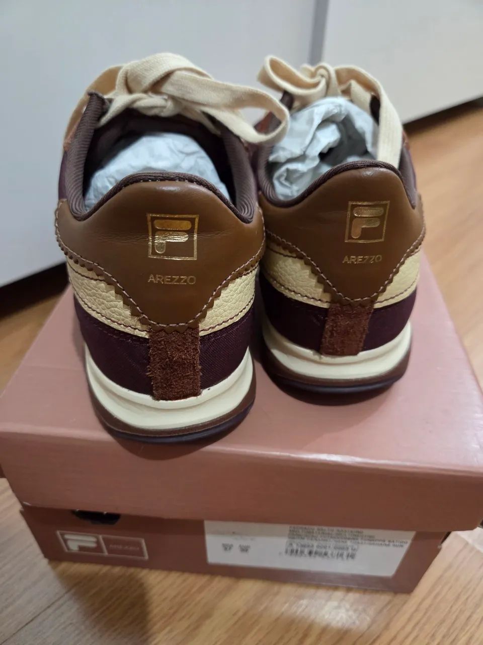 Tenis arezzo marron  - Foto 3