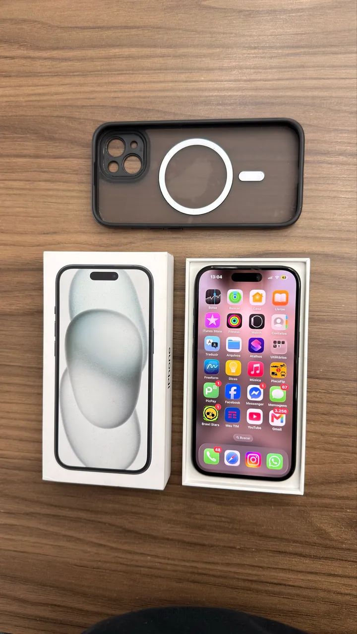 iPhone 15 Preto 128GB - Foto 4