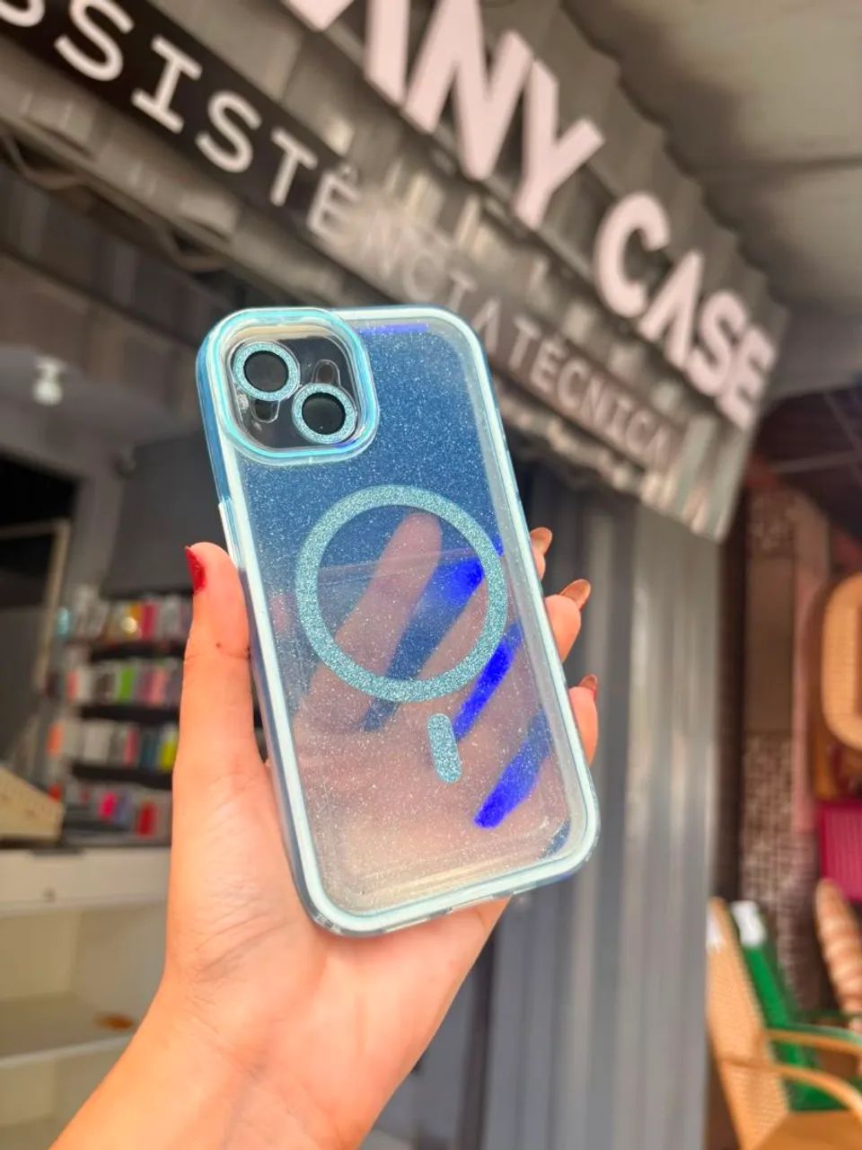 CASE COM GLITTER  - Foto 2