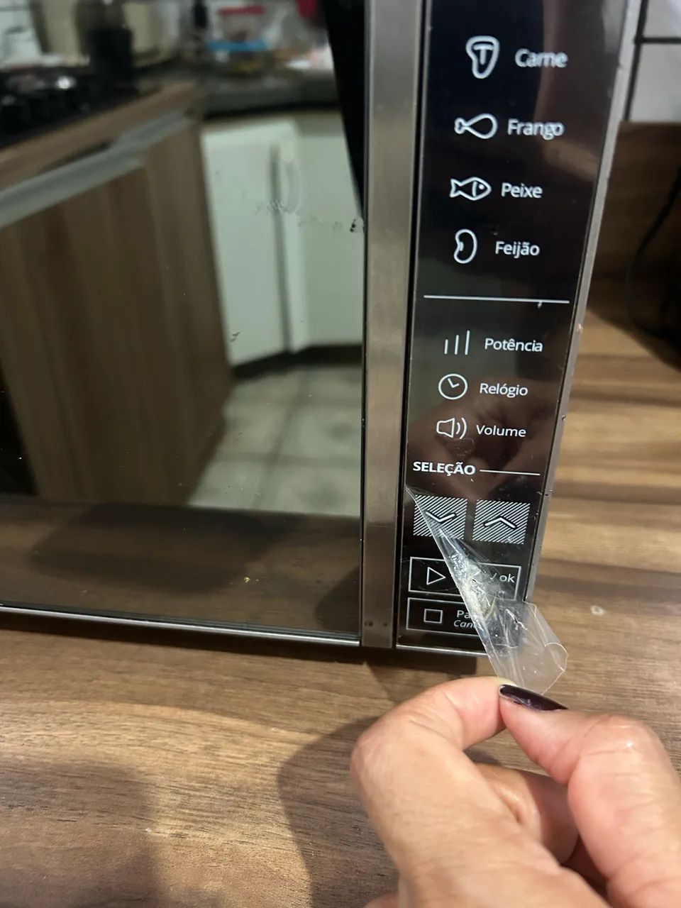 Microondas Brastemp 32L espelhado - Foto 4