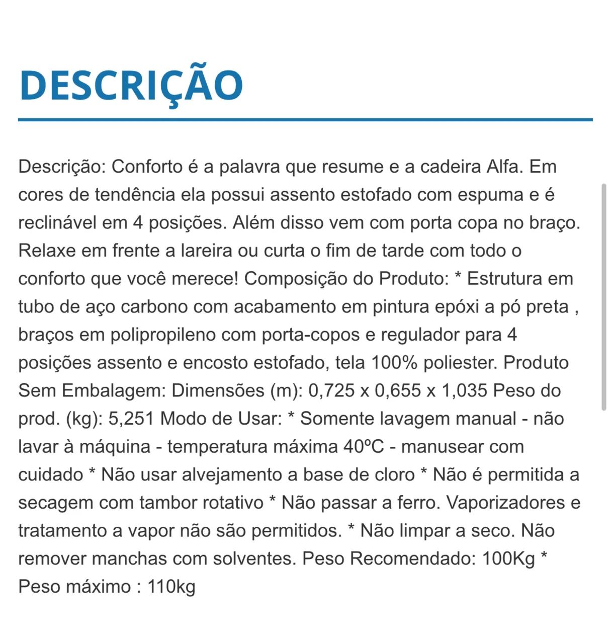 Vendo cadeira confortável  - Foto 4