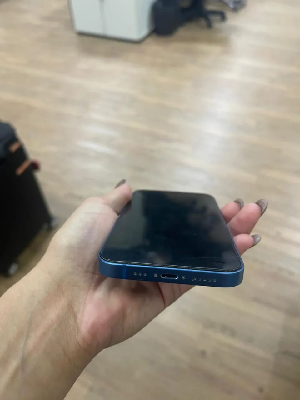 iPhone 13 128GB Azul | 85% Bateria | Impecável | Caixa + Cabo Original - Foto 2