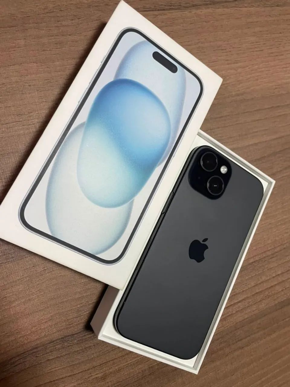 IPhone 15 5G 256gb Black Super Conservado Todo Original - Foto 2